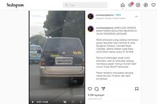 Polda Metro Bakal Cari Sopir Mobil Berpelat CD yang Diduga Halangi Ambulans di Jalan Pangeran Antasari