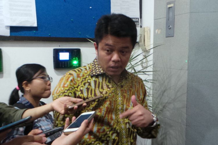 Ketua Komisi Pengawas Persaingan Usaha (KPPU) Syarkawi Rauf, di kantor KPPU, Jakarta Pusat, Selasa (25/7/2017).