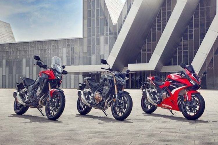 Honda melansir CB500F, CBR500R dan CB500X model 2022