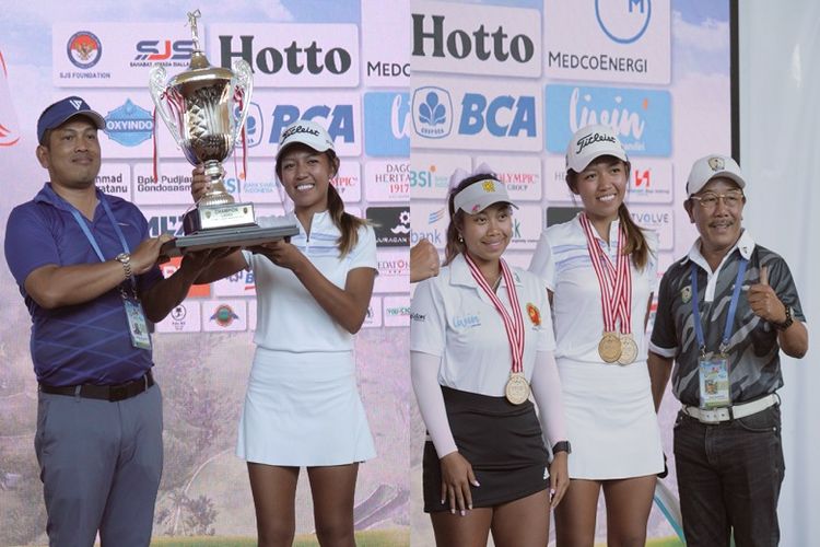 Ladies champion pada kompetisi golf nasional OJAO 