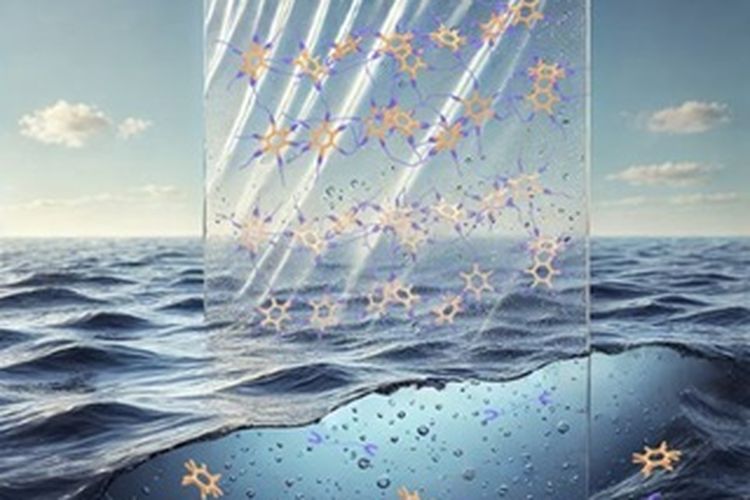 Ilustrasi plastik inovasi ilmuwan Jepang yang bisa terurai cepat dan tanpa jejak di lautan maupun tanah. 