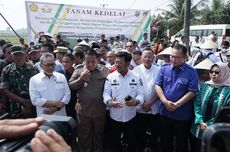 Tanam Kedelai di Lampung, Mentan SYL dan Mendag Zulhas Sepakat Kurangi Impor