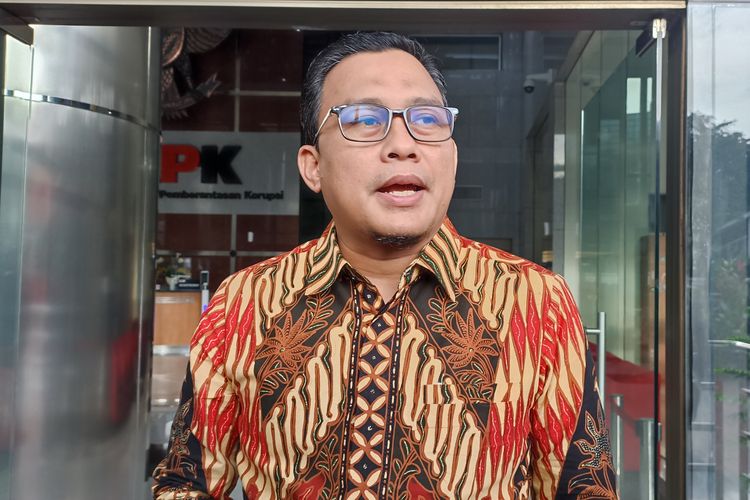 Juru Bicara Penindakan dan Kelembagaan KPK, Ali Fikri di kantor KPK, Rabu (8/2/2023).