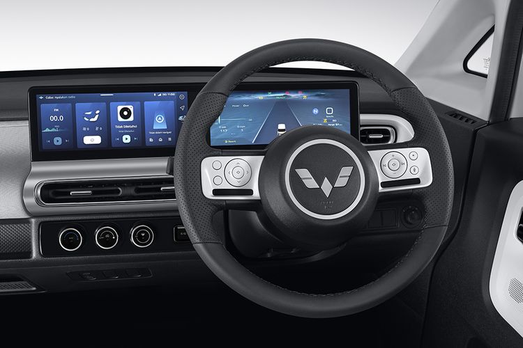 Interior mobil listrik Wuling Air ev