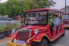 Jalan-jalan di Kota Solo Kini Bisa Naik Mobil Listrik Wisata