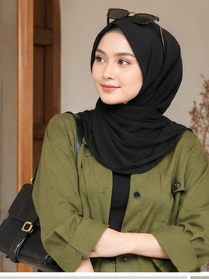 Inspirasi warna jilbab yang cocok dipadukan dengan baju army, mulai dari netral, pastel, earth tone, hingga abu-abu yang stylish.
