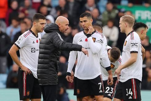 Alasan Ten Hag Tunjuk Ronaldo Kapten Man United Saat Lawan Aston Villa