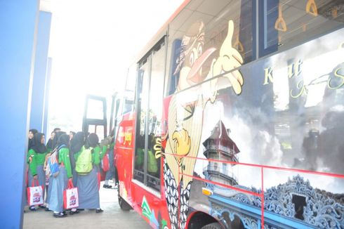 Ganjar Manfaatkan BRT Trans Jateng untuk Promosikan Pariwisata Jateng