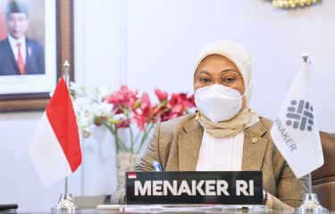 Menteri Ketenagakerjaan (Menaker) Ida Fauziyah buka suara soal bantuan subsidi upah (BSU) tidak kunjung disalurkan.