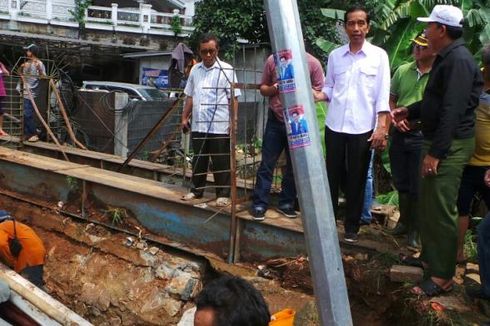 Jokowi Dorong Pembangunan Sodetan Ciliwung-Cisadane