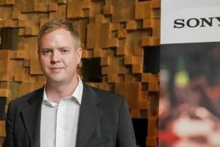 Direktur dan kepala pemasaran Sony Mobile Communications Indonesia Jason Smith