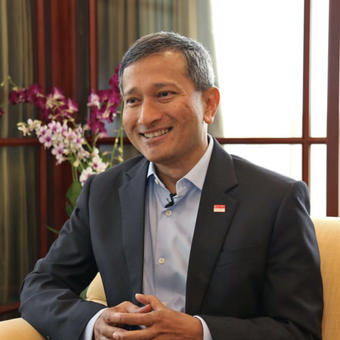 Menteri Luar Negeri Singapura, Dr. Vivian Balakrishnan.