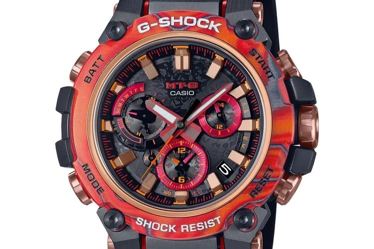 Casio G-Shock Seri Red Flare