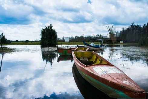 Mengarungi Sungai Upang di Bangka, Saatnya Berburu Sunset