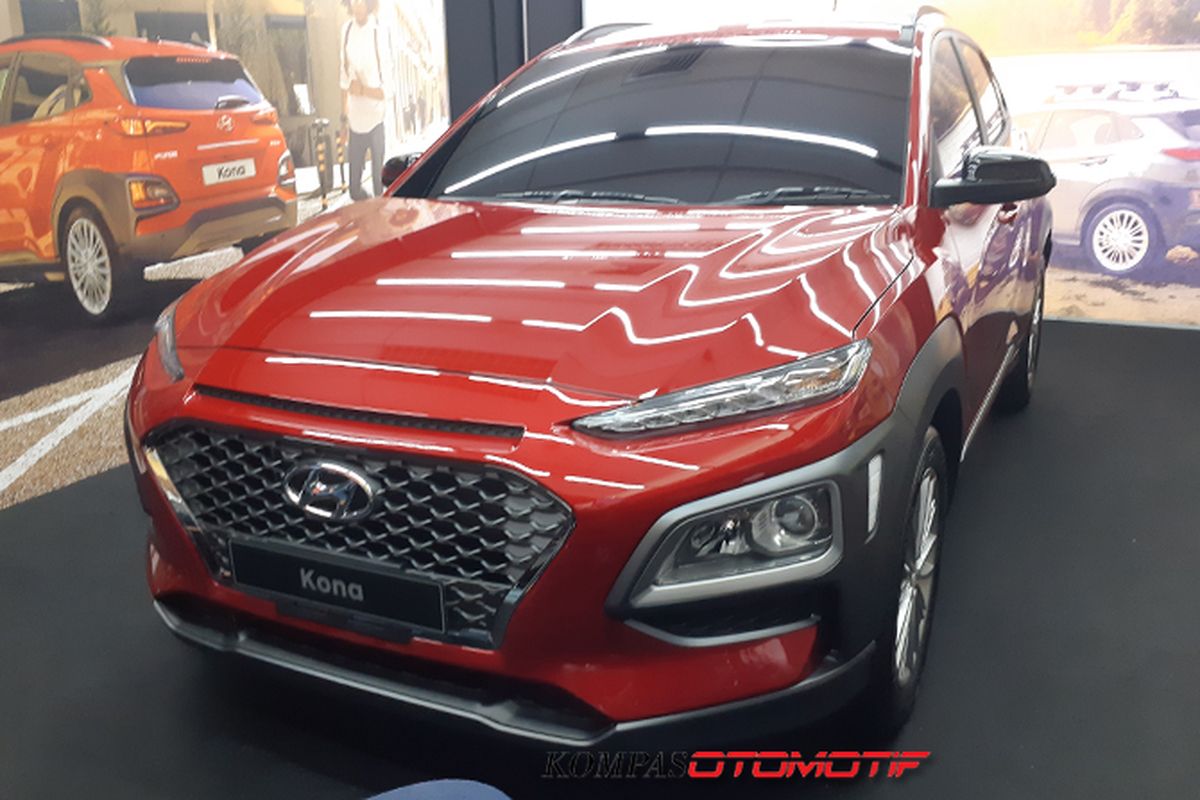 Hyundai Kona meluncur di IIMS 2019