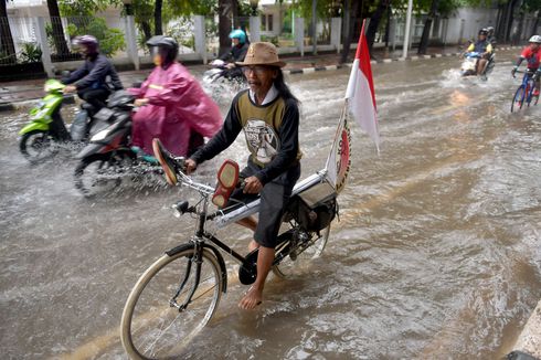Banjir Jakarta, BMKG Sebut Curah Hujan 2020 Lebih Basah dari 2019