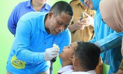 Gandeng Semua Pihak, Bupati Bulungan Pastikan Anak Usia 0-7 Tahun Terima Vaksinasi Polio Tetes