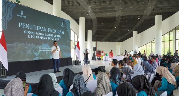 140 Orang Lulus Program Coding Mama, Coding Difabel, dan Solar Mama IKN