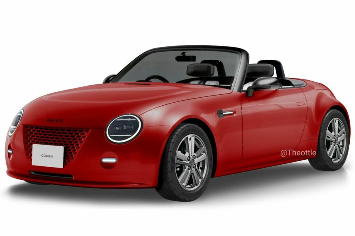 Rendering Daihatsu Vision Copen