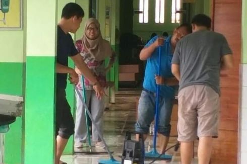 Banyak Sekolah Kerja Bakti, 211 Sekolah Bisa Digunakan