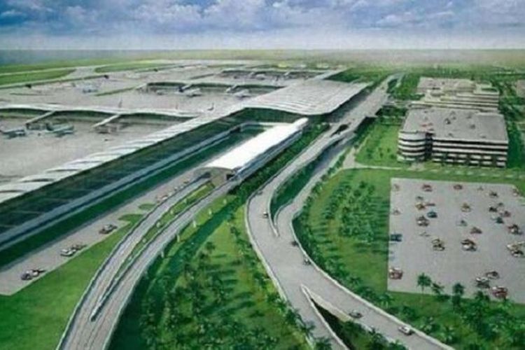Masterplan bandara baru Yogyakarta di Kulon Progo.