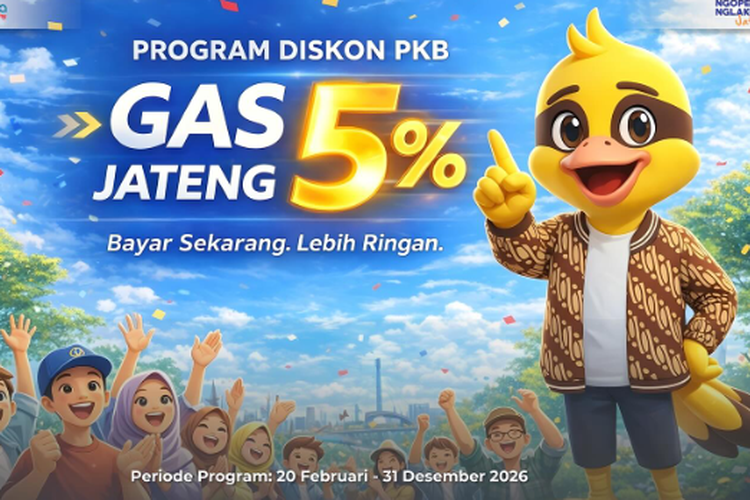 Relaksasi Pajak Kendaraan di Jateng Berlaku hingga Akhir 2026, Ini Ketentuannya