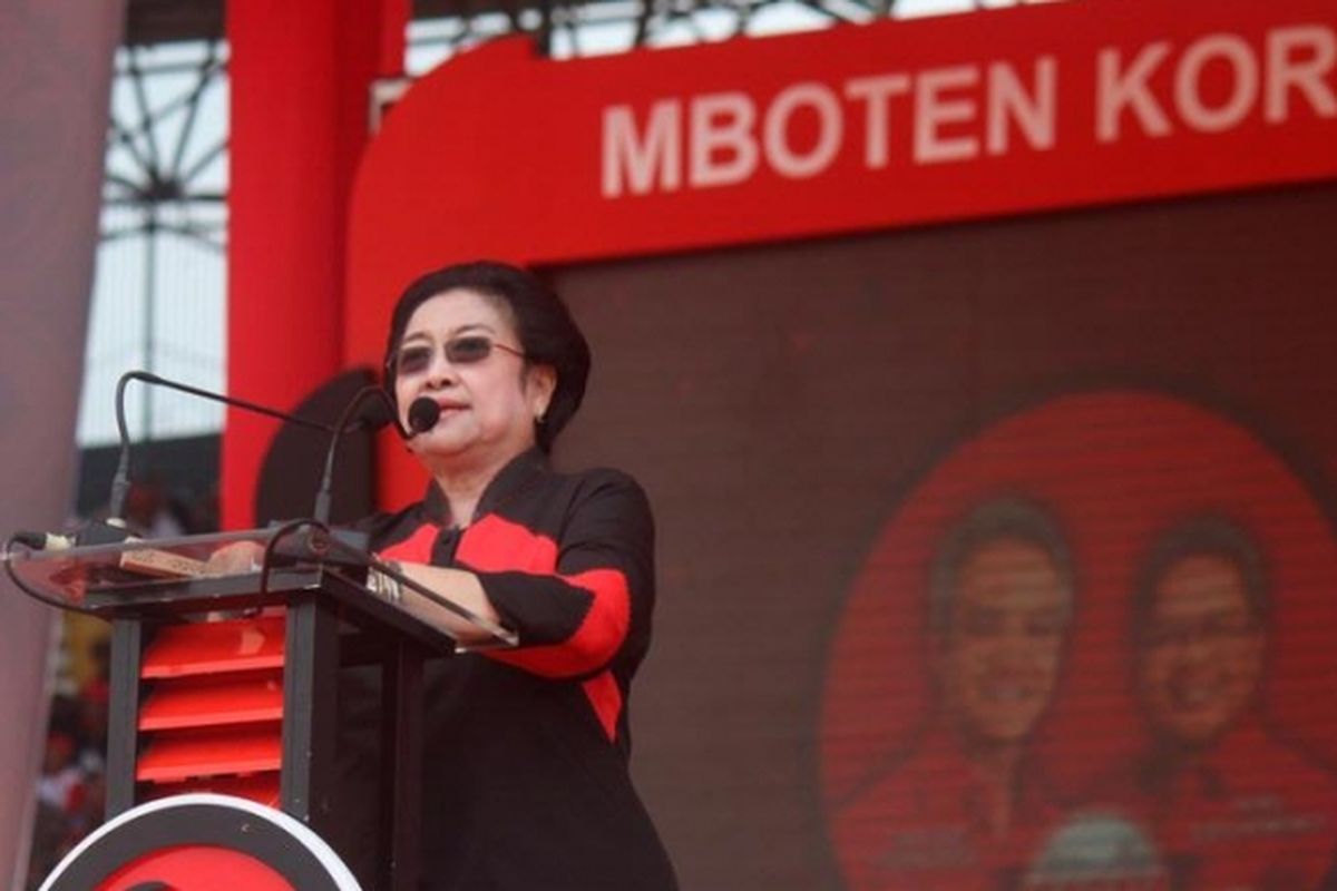 Ketua Umum Partai  Demokrasi Indonesia Perjuangan (PDI-P) Megawati Soekarnoputri