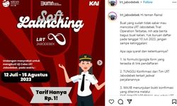 LRT Jabodebek Diuji Coba Mulai 12 Juli 2023, Ini Syarat, Kuota, dan Cara Daftarnya