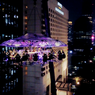 Bagaimana jika Cuaca Buruk Saat Makan di Lounge in The Sky di Jakarta?