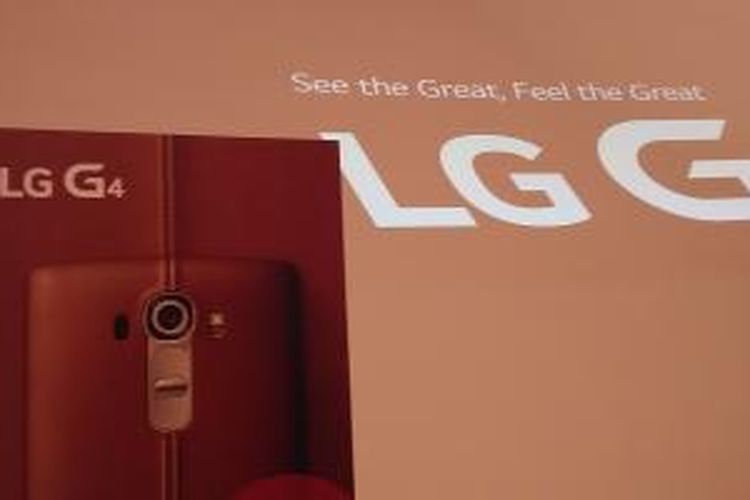 Peluncuran LG G4, Rabu (29/4/2015) di Art Science Museum, Marina Bay Sands, Singapura