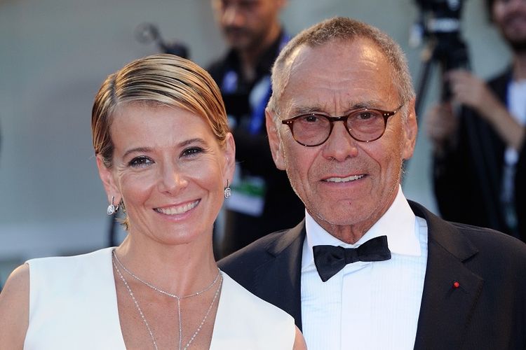 Julia Vysotskaya dan Andrei Konchalovsky menghadiri Upacara Penutupan Karpet Merah di Lido di Venesia, Italia sebagai bagian dari Mostra ke-73, Festival Film Internasional Venice pada 10 September 2016.