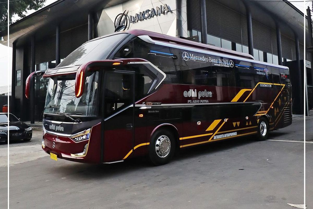 Bus baru PO Adhi Putra