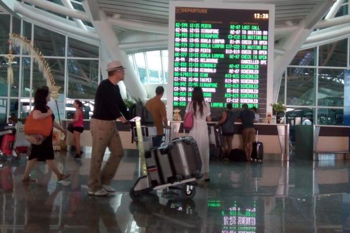 A file photo of I Gusti Ngurah Rai International Airport in Bali dated Feb. 9, 2016. The Indonesian resort of Bali remains the main tourist destination for international travelers.  