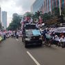 Ada Demo di Gedung Kementerian Koperasi dan UKM, Begini Kondisi Lalin di Rasuna Said