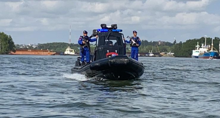 Road to HUT RI, 5 Kapal Patroli Amankan Perairan IKN dari Sabotase