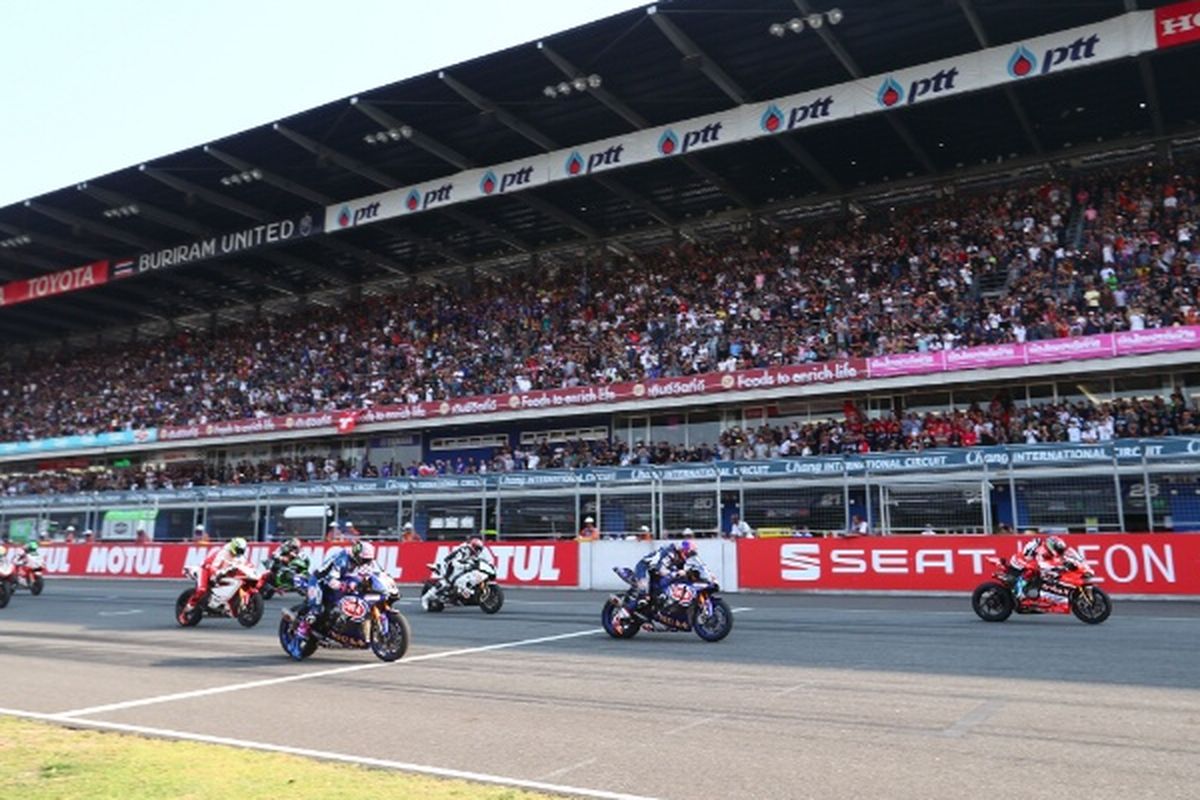 Chang International Circuit di Buriram, Thailand.