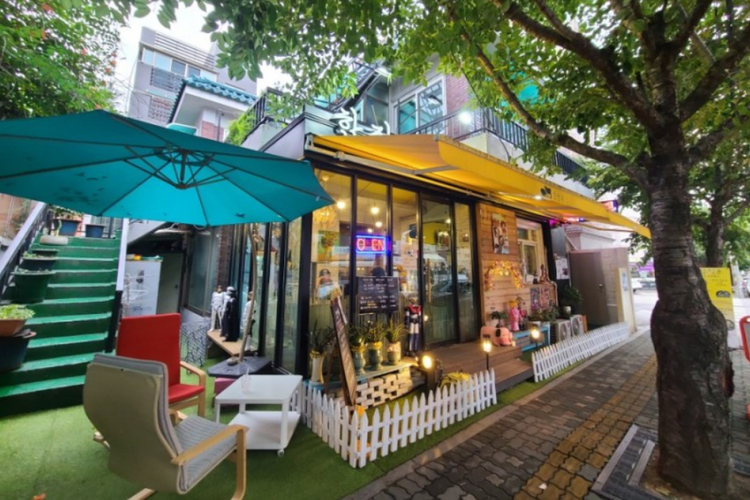 Restoran Habjeongdon di Seoul, Korea Selatan yang dijadikan sebagai salah satu lokasi syuting drakor Start-Up.