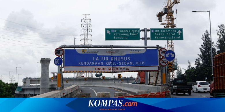 Hari Ini, Semua Akses Tol Layang Jakarta-Cikampek Ditutup Sementara - Vimarsana News