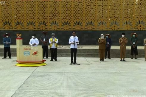 Diresmikan Jokowi, Bendungan Tugu dan Gongseng Siap Dimanfaatkan 