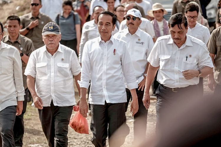 Kunjungan President Joko Widodo beserta jajaran ke Samosir