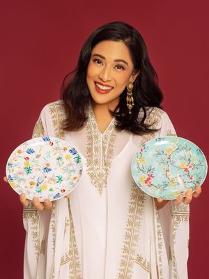 Dian Sastrowardoyo dengan koleksi Zen Tableware