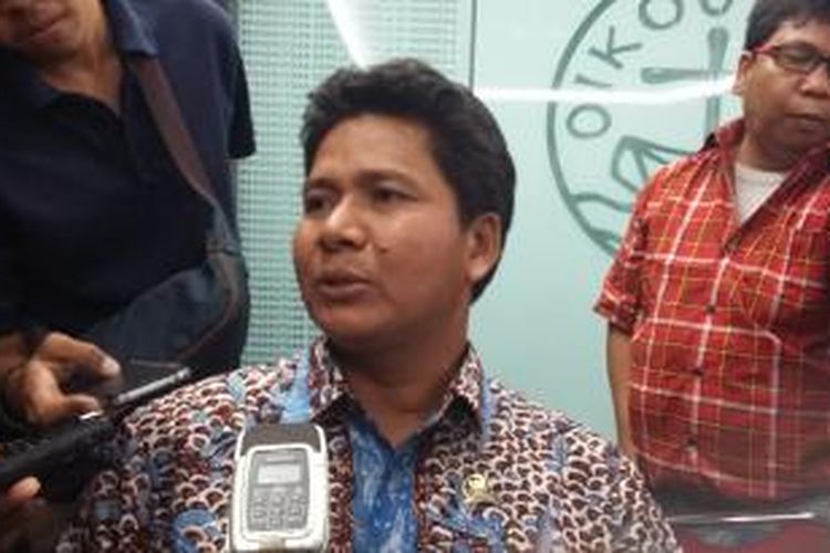 Komisioner Komnas HAM Imdadun Rahmat, saat ditemui di Selasa (13/10/2015).