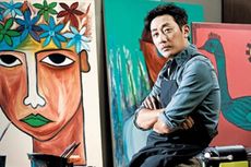 Lukisan Aktor Korea Ini Terjual dengan Harga Tinggi