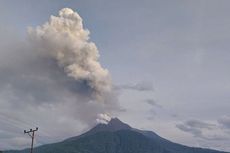 Gunung Lewotobi Alami Gempa Letusan 4 Kali, Tinggi Kolom Abu 700 Meter