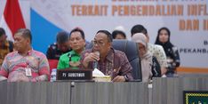 Rakor bersama Bupati dan Walkot Se-Riau, Pj Rahman Hadi Singgung Masalah Inflasi hingga Stunting