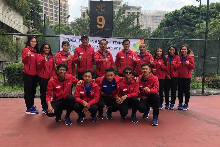 Tim soft tenis Indonesia untuk Asian Games 2018