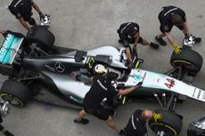 Hamilton dan Rosberg Kuasai Baris Terdepan Balapan GP Malaysia