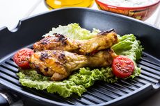 Cara Membuat Ayam Bakar Bumbu Kuning Bakar Meresap dan Empuk 