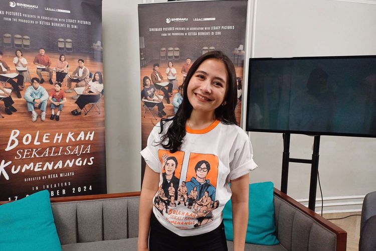 Prilly Latuconsina Tampil Berjerawat di Film Bolehkah Sekali Saja Kumenangis