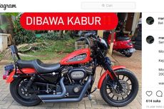Pencuri Motor Harley Davidson Bermodus Test Drive Ditangkap di Cigudeg Bogor